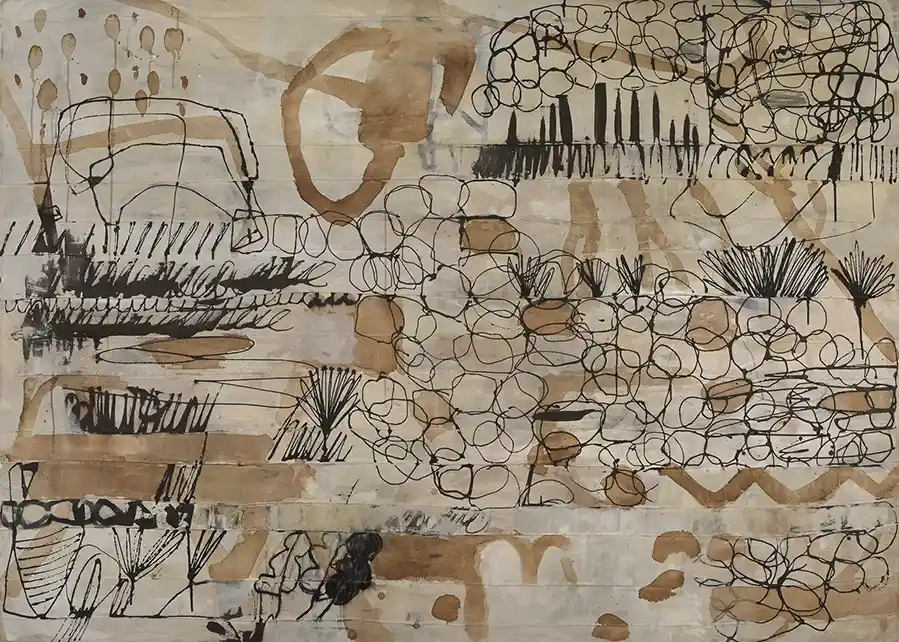 Obra de la colección Atmósferas, pieza 20